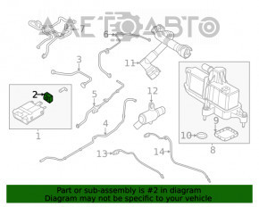 Фільтр паливного абсорбера Ford Escape MK4 20-22 1.5T, 2.0T з датчиком