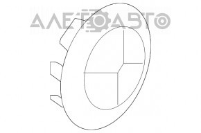 Центральный колпачок на диск BMW X5 F15 14-18 68мм коррозия на хроме