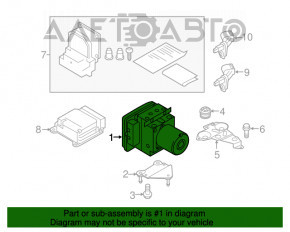 ABS АБС Audi A6 C7 16-18 рест