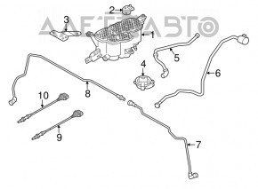 Лямбда-зонд перший Audi A6 C7 16-18 2.0T