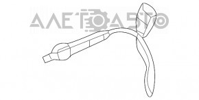 Лямбда-зонд второй Audi A6 C7 12-17 новый OEM оригинал