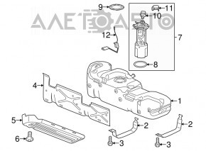 Датчик давления топлива Chevrolet Camaro 16- 6.2