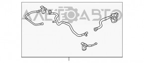 Датчик давления топлива Ford Escape MK3 13-19 1.6T, 2.0T на рейке