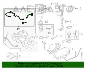Датчик давления топлива Lincoln MKZ 13-16 2.0T