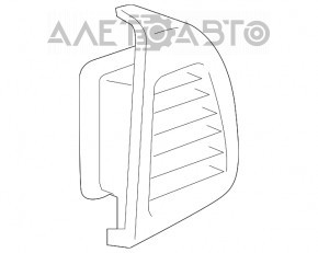 Дефлектор повітроводу передньої панелі прав Lincoln Nautilus 19-23