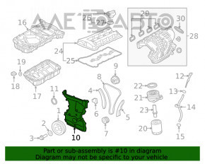 Передня кришка двигуна Mitsubishi Eclipse Cross 18-1.5T