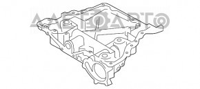 Напівпіддон масляний Subaru Legacy 15-19 2.5 з помпою