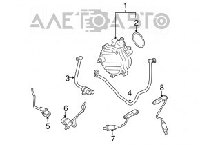 Вакуумный насос BMW X5 E70 07-13 4.8