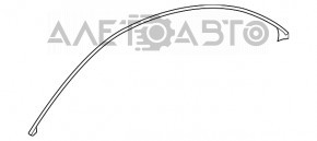Ущільнювач лівий Mercedes CLA 14-19