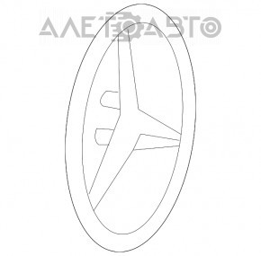 Эмблема Mercedes крышки багажника Mercedes CLA 14-19 сколы