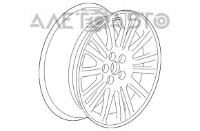 Запасное колесо докатка Chevrolet Cruze 11-15 R16