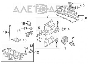 Шків коленвала Honda HR-V 16-22