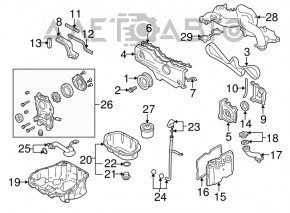 Коллектор впускной Subaru Outback 10-14 2.5