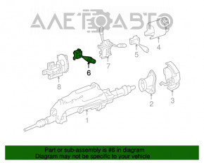 Подрулевой переключатель рулевая колонка Mercedes W164 ML W251 R