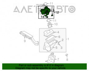 Повітропровід Nissan Murano z50 03-08