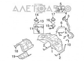 Топливный насос бензонасос Infiniti G25 G37 4d 09-14