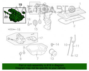 Колектор впускний Toyota Rav4 2.5 10-12