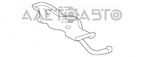 Кронштейн глушителя задний правый Toyota Camry v50 12-14 2.5 usa