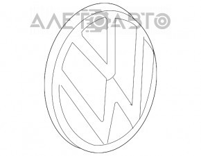 Эмблема задняя VW Jetta 19- сломана направляющая
