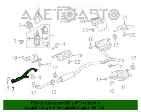 Приймальна труба Honda Accord 18-221.5T