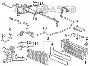 Control Unit, Battery Electronic Honda Accord 18-22 2.0 hybrid