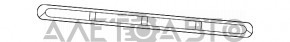 Верхняя решетка переднего бампера Fiat 500 12-19