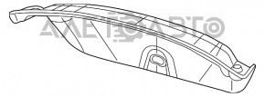 Обшивка крышки багажника Chrysler 200 15-17 черн