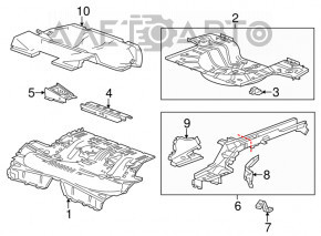 Корито багажника Chevrolet Malibu 13-15