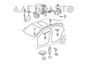 Подушка безпеки airbag пасажирська в торпеді Mercedes W211 E350