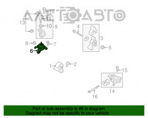 Подушка двигуна права Hyundai Sonata 11-15 2.4