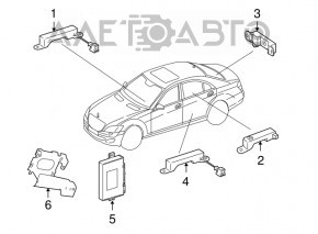 Компьютер Keyless Go Mercedes W221