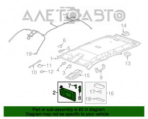 Козирок правий GMC Terrain 10-17