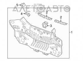 Задняя панель Chevrolet Volt 16-