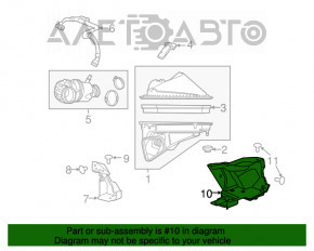 Воздухоприемник Chevrolet Camaro 16 - 3.6