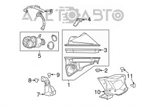 Воздухоприемник Chevrolet Camaro 16 - 3.6