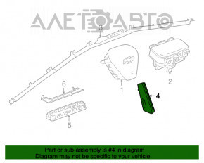 Подушка безопасности airbag сидение передняя левая Chevrolet Volt 16-