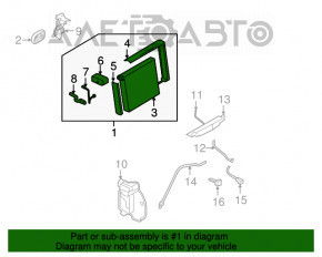 Испаритель Infiniti G25 G35 G37 4d 06-14