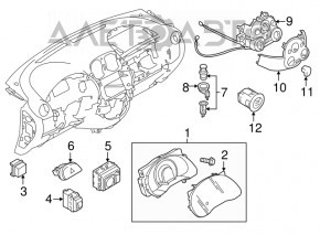 Управління клімат-контролем Nissan Versa Note 15-19