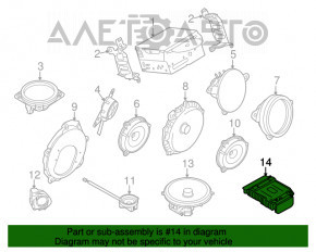 Підсилювач Infiniti G25 G35 G37 4d 06-14