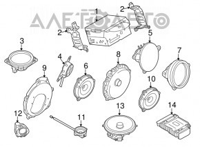 Кабвуфер Infiniti G25 G35 G37 4d 06-14 BOSE