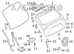 Tailgate Control Module QX50 19-