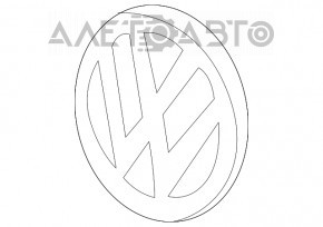 Эмблема решетки радиатора grill VW Tiguan 18-