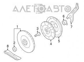 Вилка сцепления МКПП Subaru Forester 14-18 SJ
