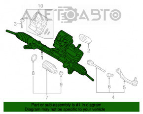 Рейка рульова Mini Cooper Countryman R60 10-16