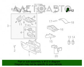 Ручка КПП Lexus RX350 RX450h 10-15