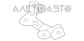 Кріплення рейки рульової прав Subaru XV Crosstrek 13-17