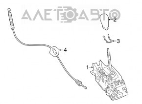 Шифтер КПП Nissan Altima 13-