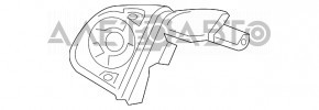 Кнопки керма лев Honda CRV 12-16 затерті