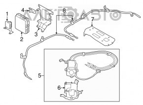 Ecu-parking Nissan Leaf 11-12