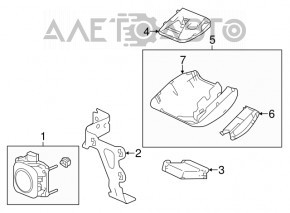 Acc Unit Rewritable Honda Accord 13-17